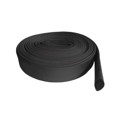 Couronne de tuyau plat noir pour benne goulotte à béton